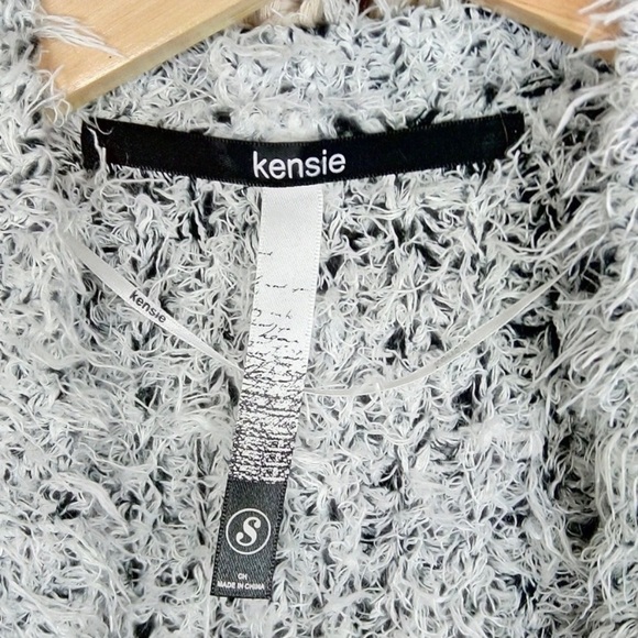 Nordstrom | Kensie White Eyelash Cardigan Sweater - Picture 6 of 8